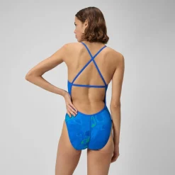 Racing-Speedo Women's Lunar Storm Crossback One Piece