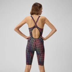 Tech Suits-Speedo Women's Printed Vanquisher Kneeskin