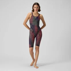 Tech Suits-Speedo Women's Printed Vanquisher Kneeskin