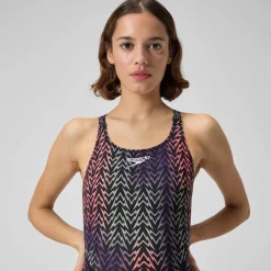 Tech Suits-Speedo Women's Printed Vanquisher Kneeskin