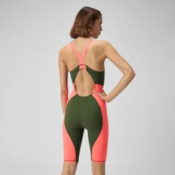 Tech Suits-Speedo Women's Solid Vanquisher Kneeskin