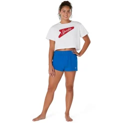 Teamwear-Speedo Women's Solid Volley Blue