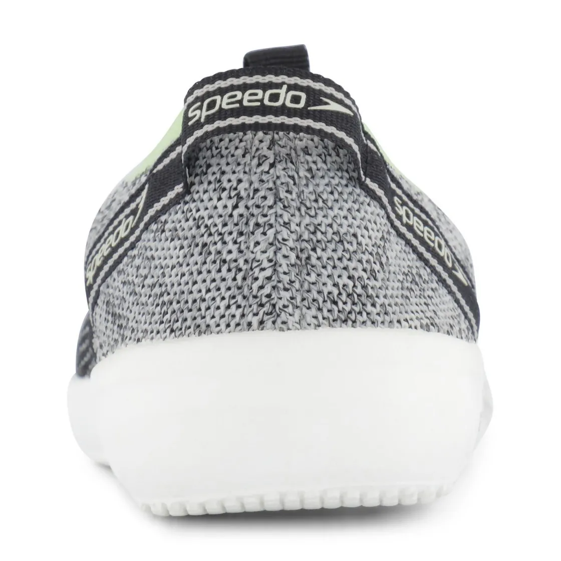 Footwear-Speedo Women's Surfknit Pro Black Gray