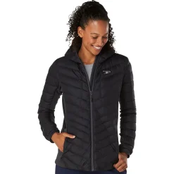 Parkas & Jackets-Speedo Women's Tephra Stretch Reflect Jacket Black