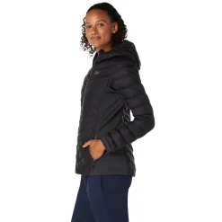 Parkas & Jackets-Speedo Women's Tephra Stretch Reflect Jacket Black