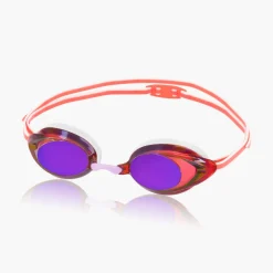 Racing-Speedo Women's Vanquisher 2.0 Mirro Goggle Red