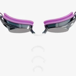 Racing-Speedo Women's Vanquisher 2.0 Mirrored Goggle Purple
